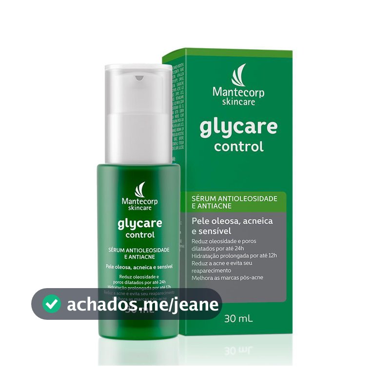 Solução Antioleosidade Glycare Control 30mL