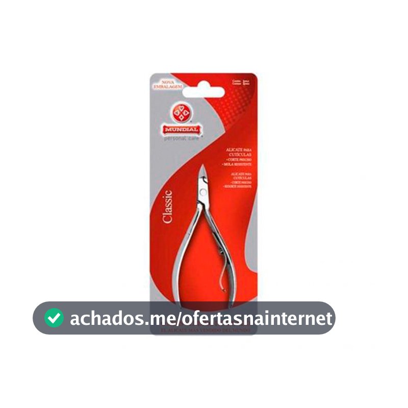 Alicate de Cutícula Mundial 522C: Precisão e Durabilidade