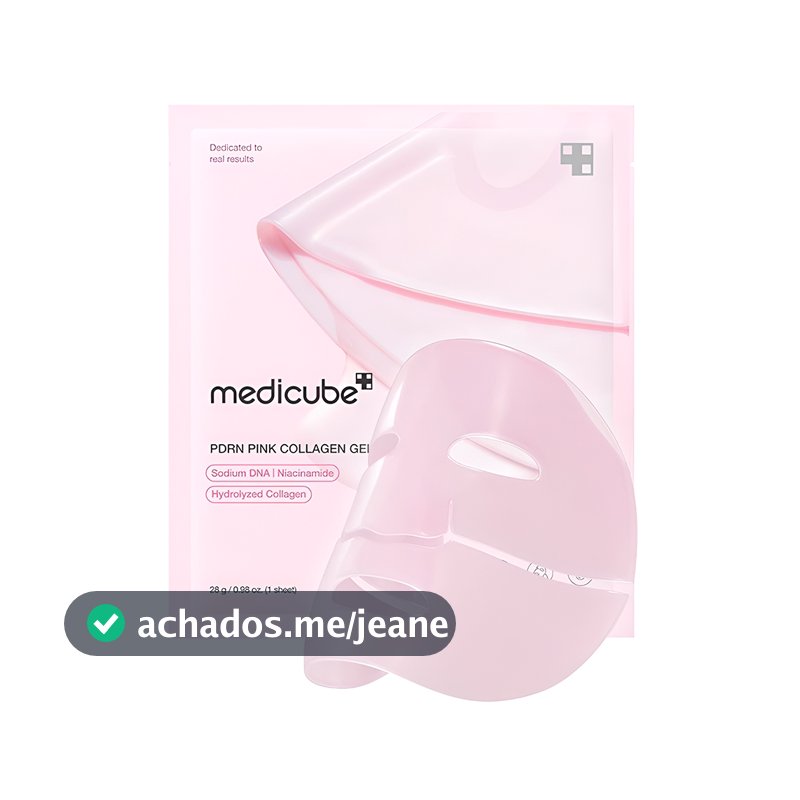 Medicube Pdrn Pink Colágeno Gel Mask 1ea Máscara Facial