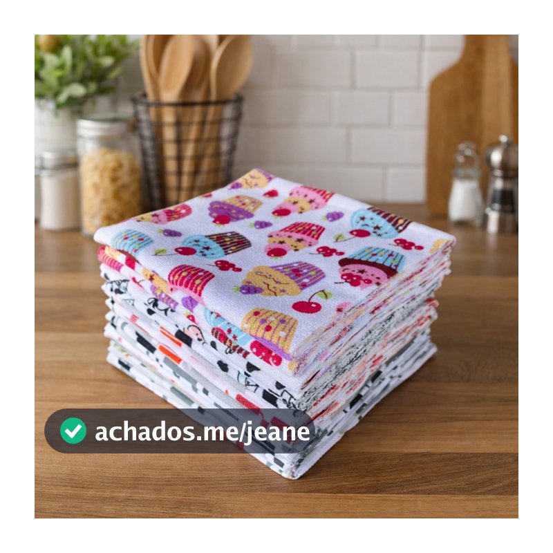 Kit 10 Pano De Limpeza Flanela Microfibra Multiuso Alta Absorção Para Casa e Carro