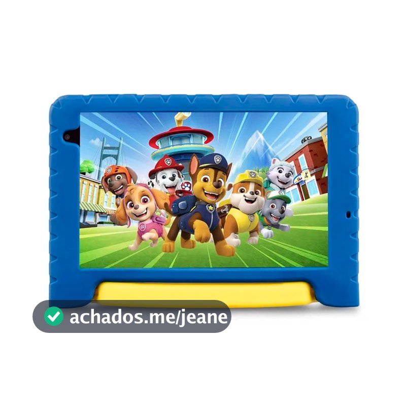 Tablet Multi Infantil, Tela 8" 6Gb Ram 64GB Proc Octa Core