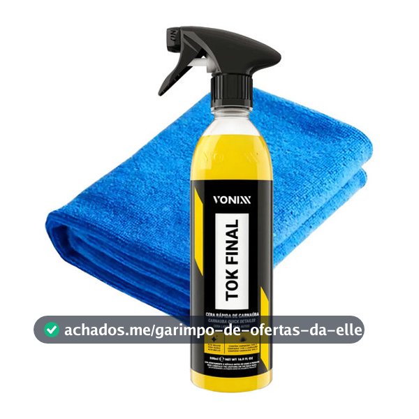 Vonixx Carnauba Brilho Protege Cera Carnauba Tok Final Unidade