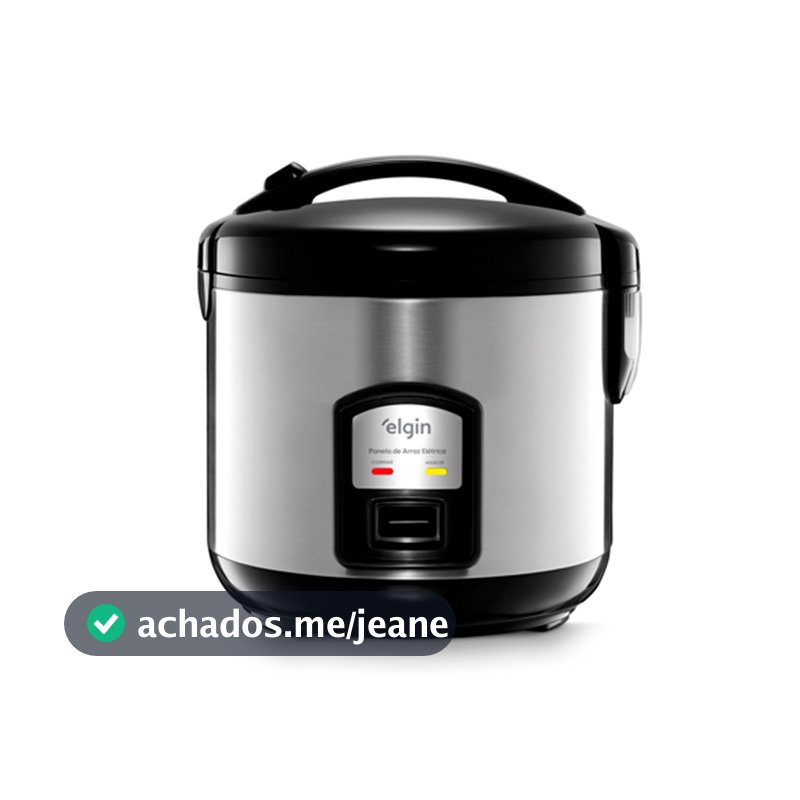 Panela de Arroz Elgin Gran Rizzo 10 Xícaras 700w Inox - 220v