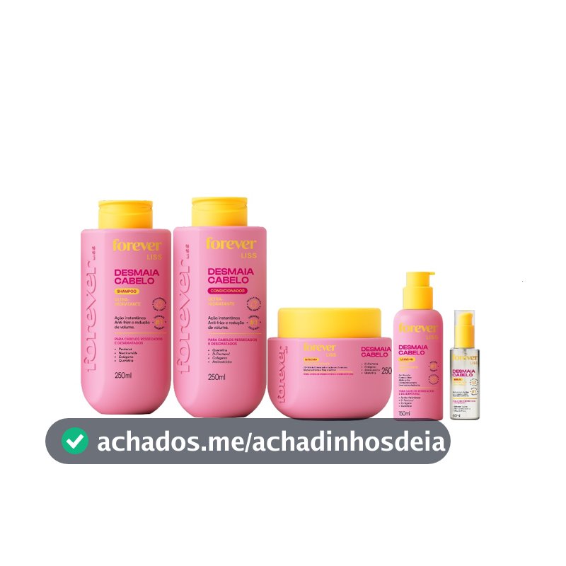 Kit Desmaia Cabelo Forever Liss