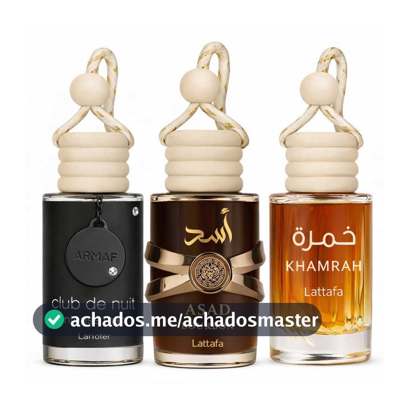 Cheirinho para Carro Árabe  Aromatizante Automotivo 10mlIdeal para Uber | Escolha Aroma