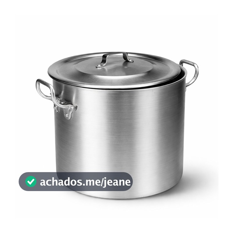Caldeirão De Alumínio 34cm 27l Linha Hotel