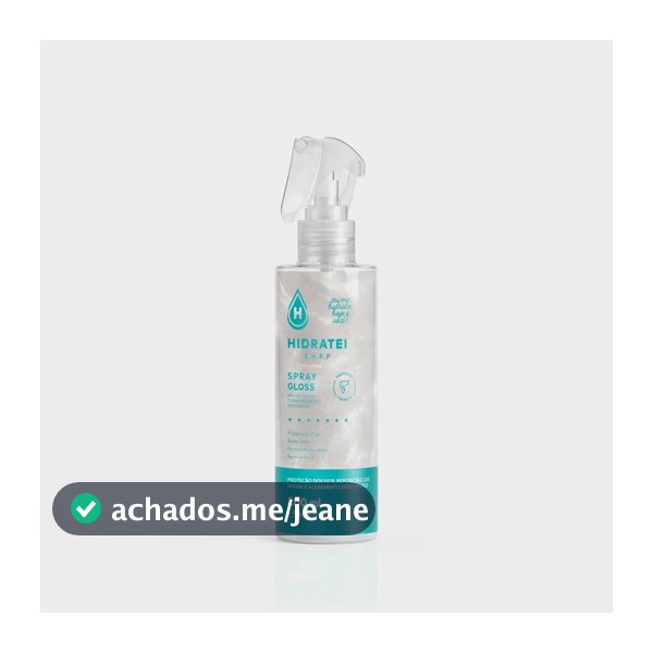 Spray Gloss SHRP 200ml Condicionante Capilar com Proteína Vegana