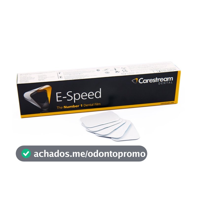 Filme Radiográfico Odontológico E-Speed Carestream - Envio Imediato