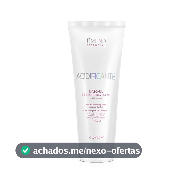 Amend Essencial Acidificante Máscara Equilíbrio do PH - 250g