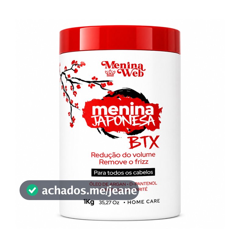 Botox de Selagem 1kg Plástica dos Fios Menina Japonesa