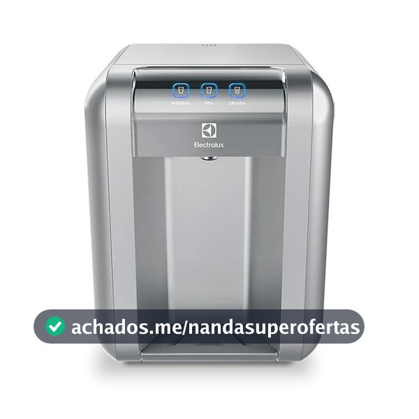 Purificador Electrolux Eletrônico Compacto Efficient Painel Digital Bivolt Cinza (PE11X)