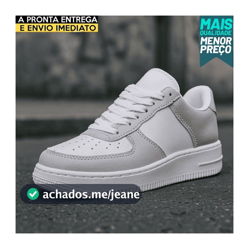 Tênis Masculino Casual Unissex Lançamento Confortável 34-43