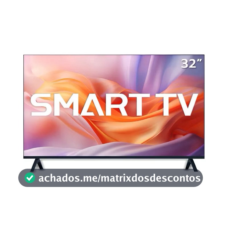 Smart Tv Led 32 Hd Android Wi-fi Usb Hdmi Com Conversor Dig Envio Imediato