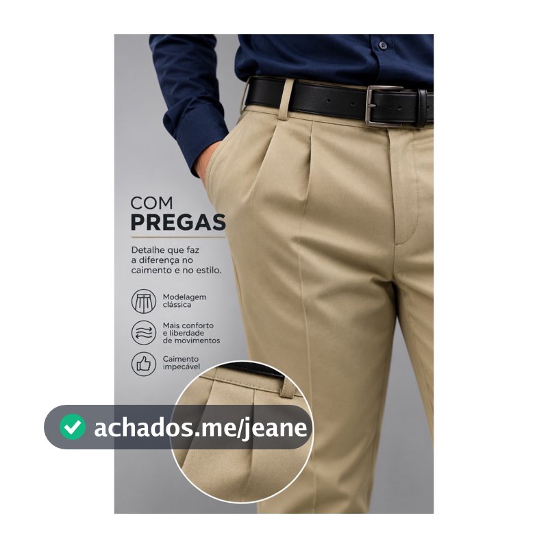 Calça Oxfordine Social Masculina Para Trabalho Igreja Casamento Escritorio e Eventos