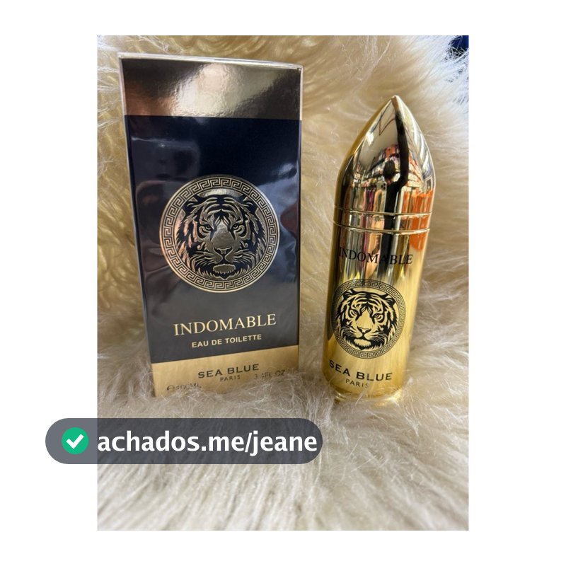 Perfume Indomável eau de toilette 100ml ORIGINAL-Sea Blue Paris