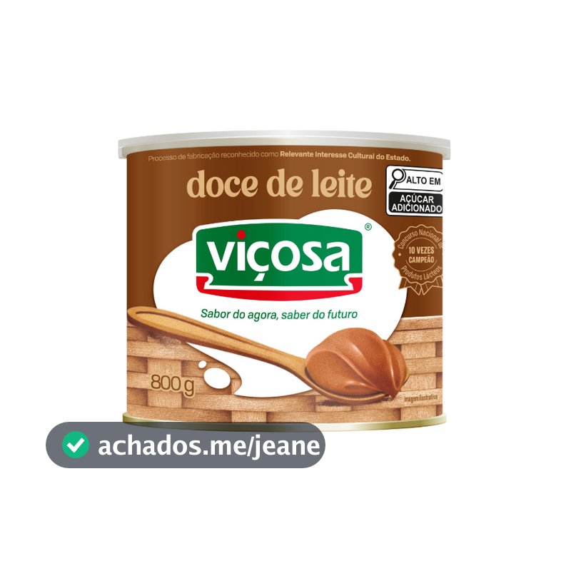 Doce De Leite Viçosa 800g