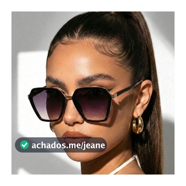 Óculos de Sol Kingston Quadrado Premium uv400 Blogueira Geométrico oculos de sol Feminino