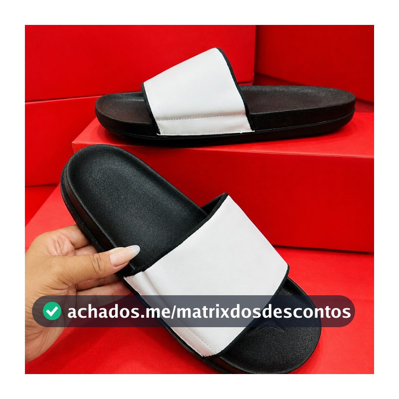 Chinelo Slide Revive com Tira Larga Unissex