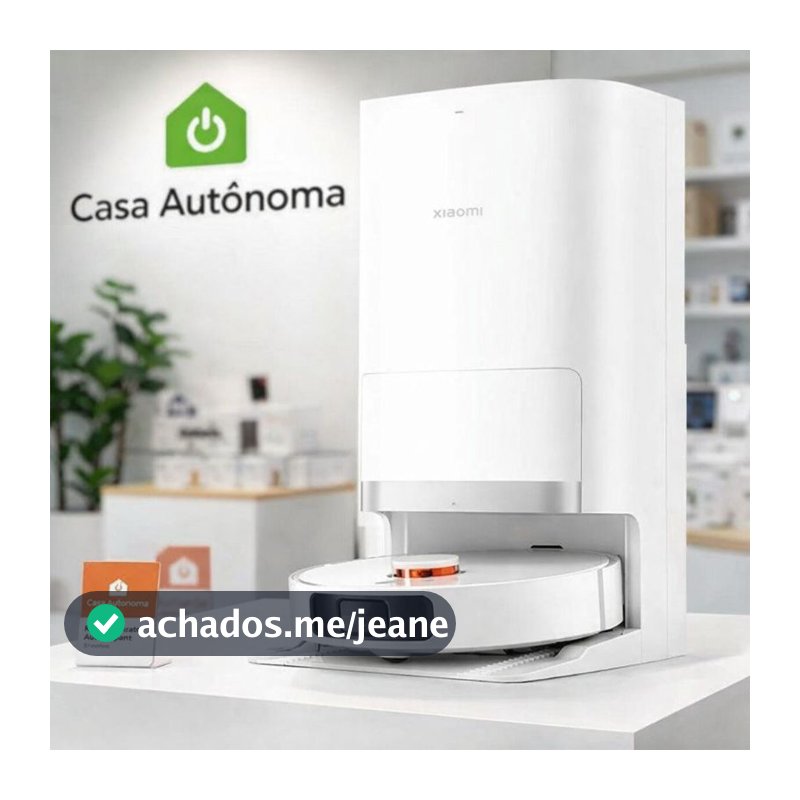 Robô Aspirador H50 Mop Giratório  Lavagem estação Automática | Autolimpante + Sucção Potente 10000Pa
