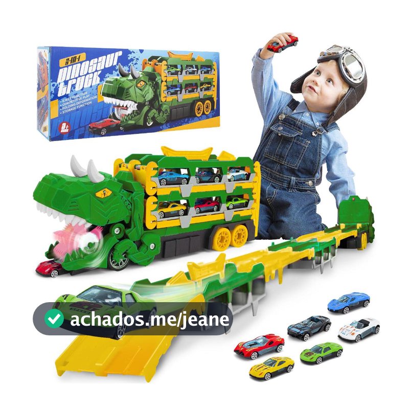 Caminhão De Engolir Dinossauro - A Diversão Está Garantida! 🚗  YM5500