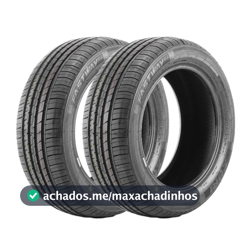 Kit 2 Pneus 205/55 R16 XBRI Fastway C2 91V Novos Aro 16