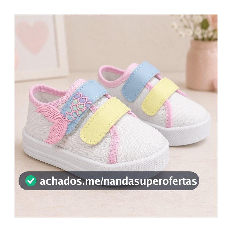 Tênis Infantil Menina Star Calce Facil Antiderrapante