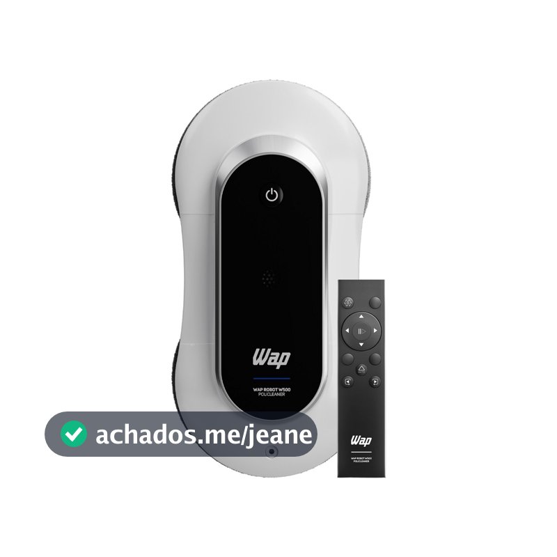 Robô De Limpeza Polidor De Vidro Wap Robot W500 Policleaner