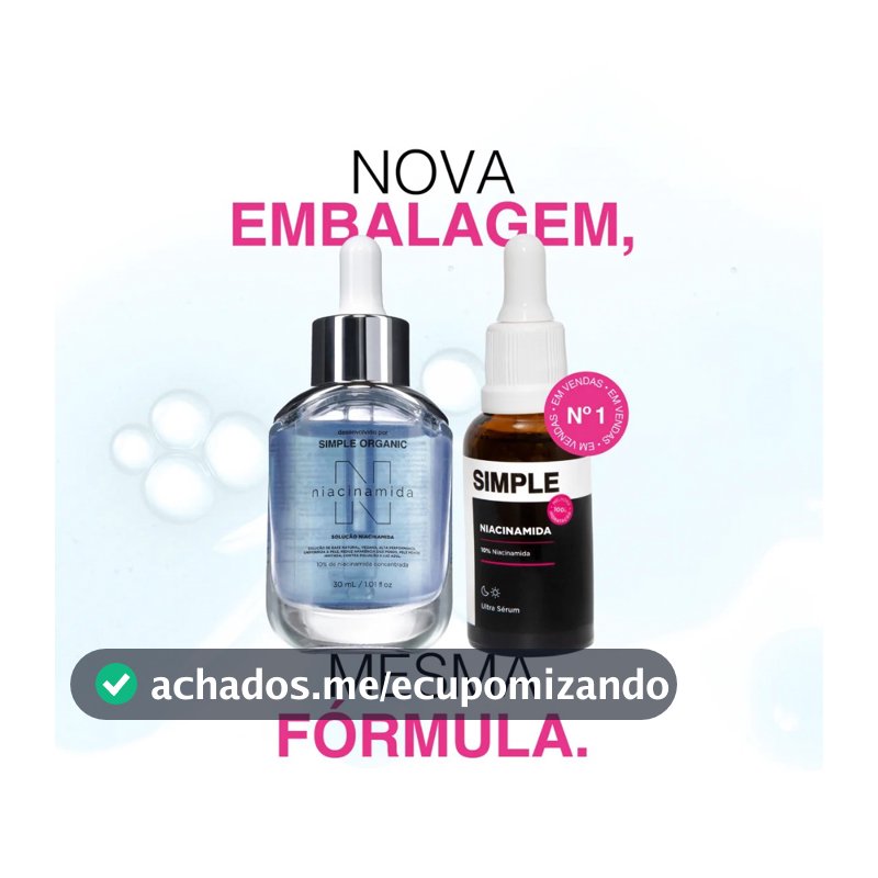 Simple Organic Ultra Sérum Niacinamida