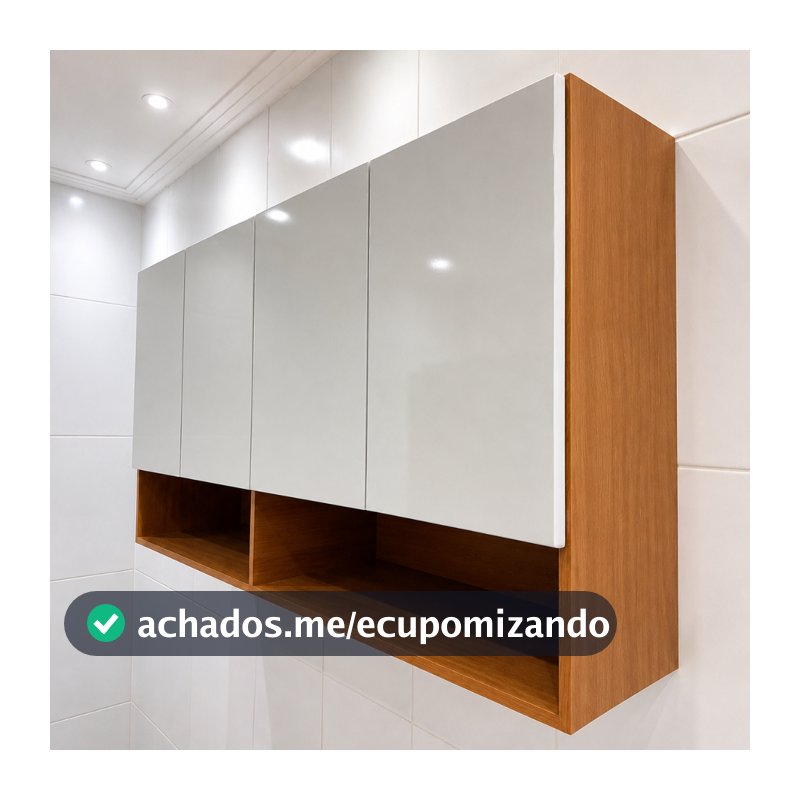 Armario Multiuso 4 Portas Modelo Aereo Bela Ed Exclusiva
