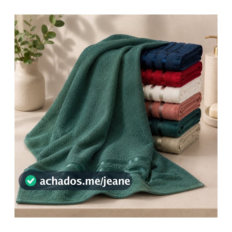 Toalha Ônix de Banho Premium Super Macia 62x132cm 100% Algodão Alta Absorção Maciez Extra Luxo