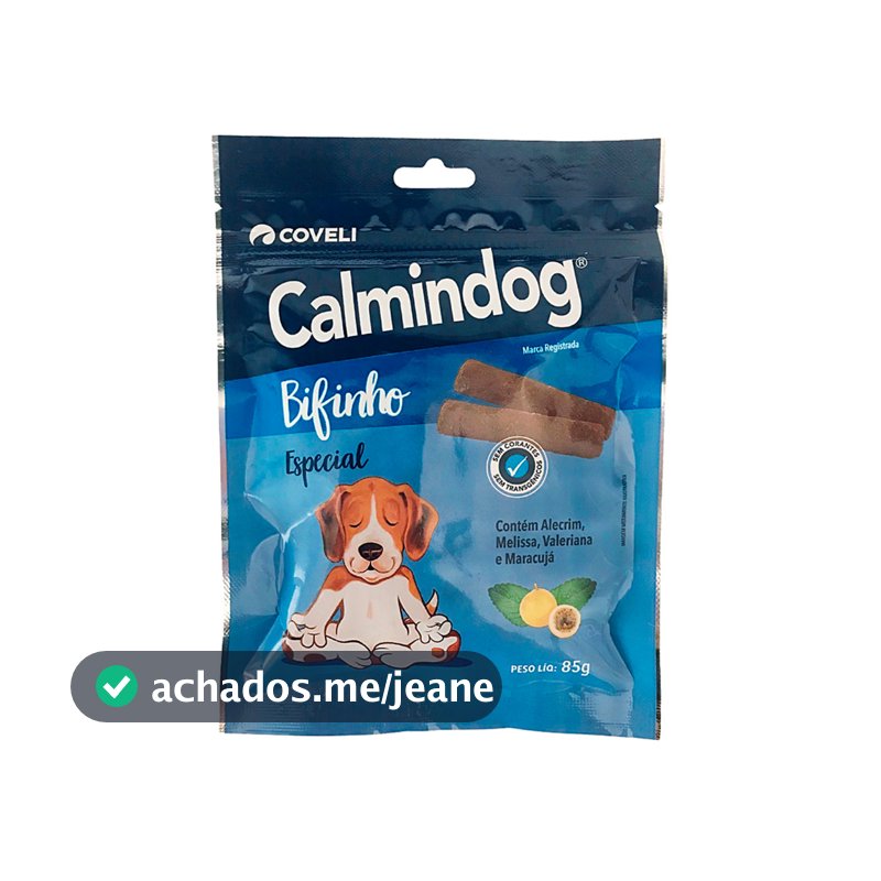 Calmindog Bifinho Petisco Funcional Coveli Para Cães - 85 G