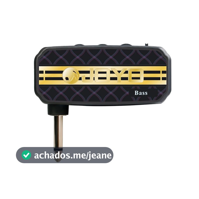 JOYO JA-03 Amplificador De Baixo Portátil Mini Fone De Ouvido 6 Efeitos Sonoros Guitarra Elétrica Acessórios
