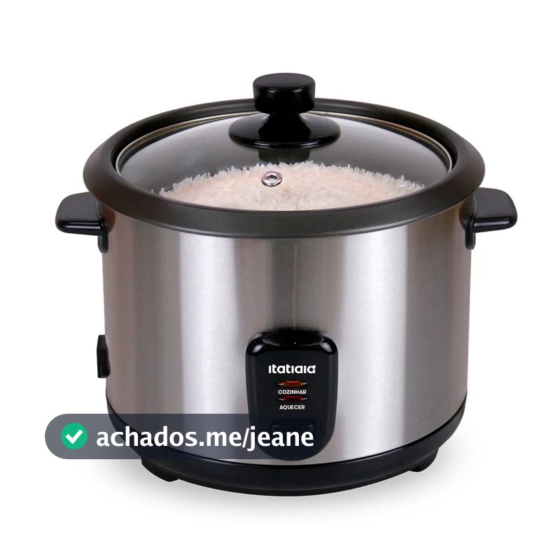 Panela Elétrica de Arroz Itatiaia Midi 1,5L Inox – Praticidade e Sabor no Dia a Dia