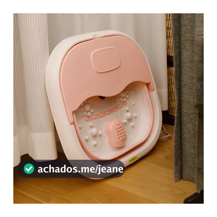 Hidromassageador de Pés Elétrico Lorben com Infravermelho Bolhas Aquecimento Automático Spa dos Pés Hidromassagem Pés