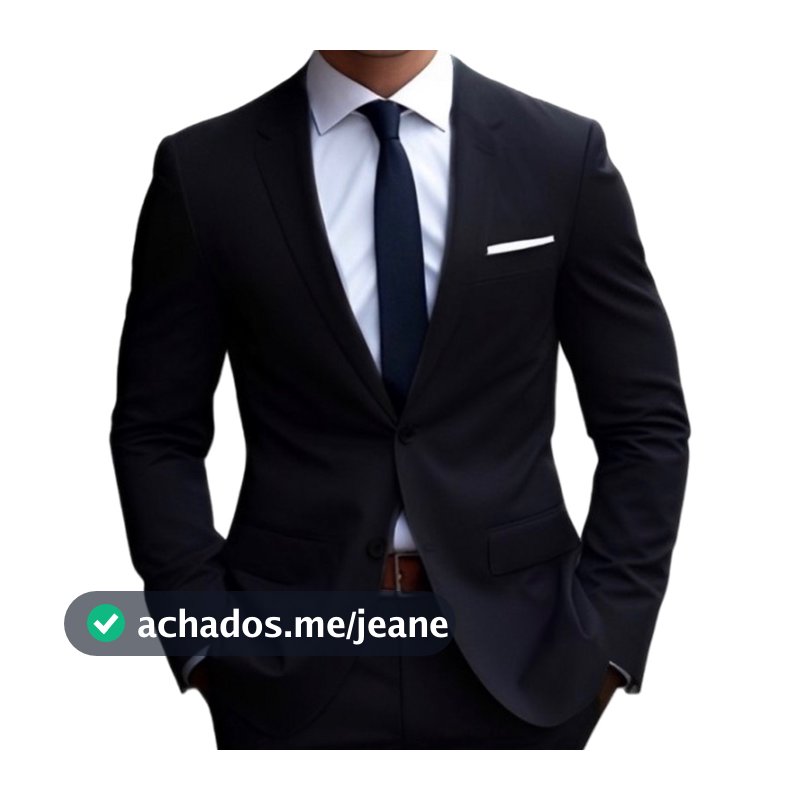 Terno Slim Masculino Executivo De Luxo (Blazer + Calça) Alto Padrão - Envio Imediato