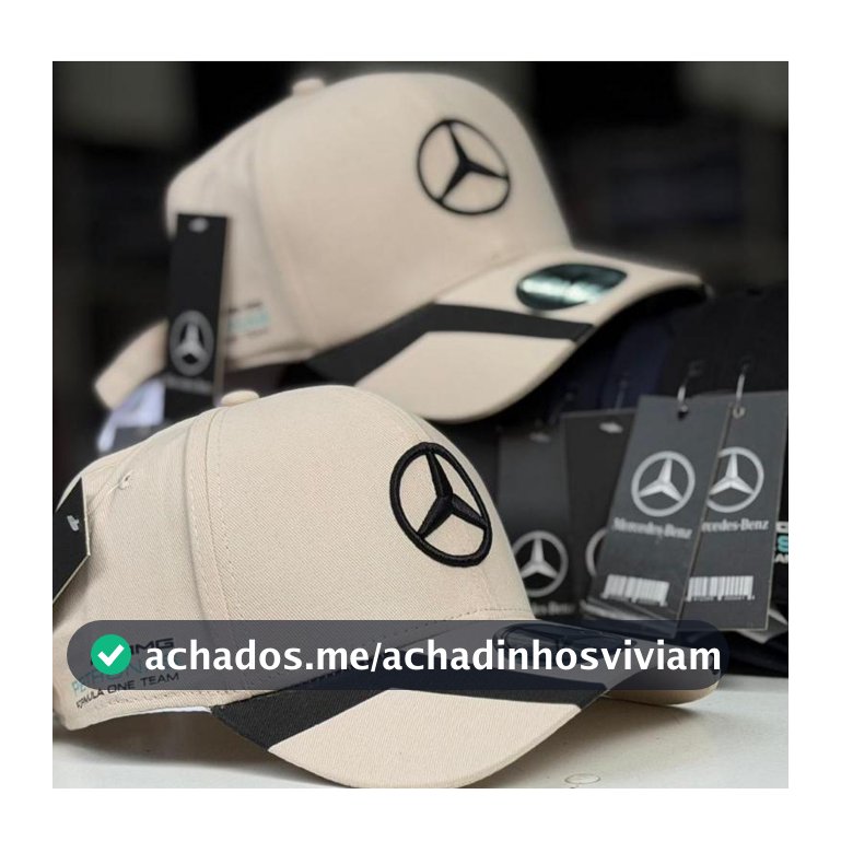 Boné AMG automobilismo Fitao unissex - Envio rapido