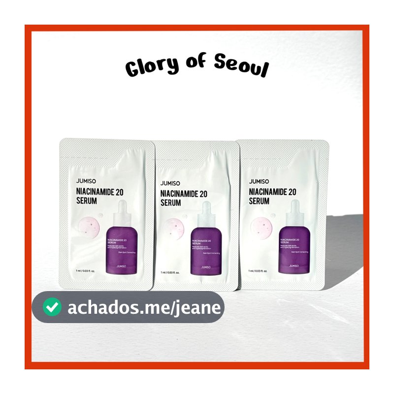 [SET] JUMISO Niacinamide 20 Serum Sachet Pouch (1ml3ea)
