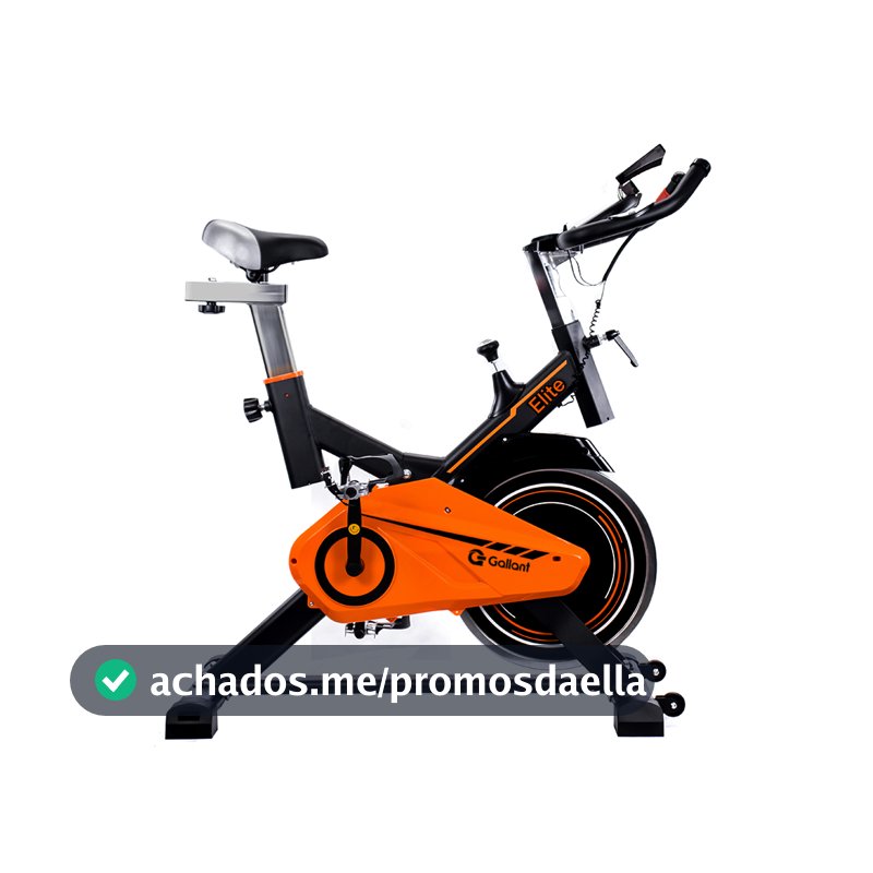 Bicicleta Ergométrica Spinning Gallant Elite Mecânica Ate 110kg Roda de Inercia 13kg (GSB13HBTA-PT)