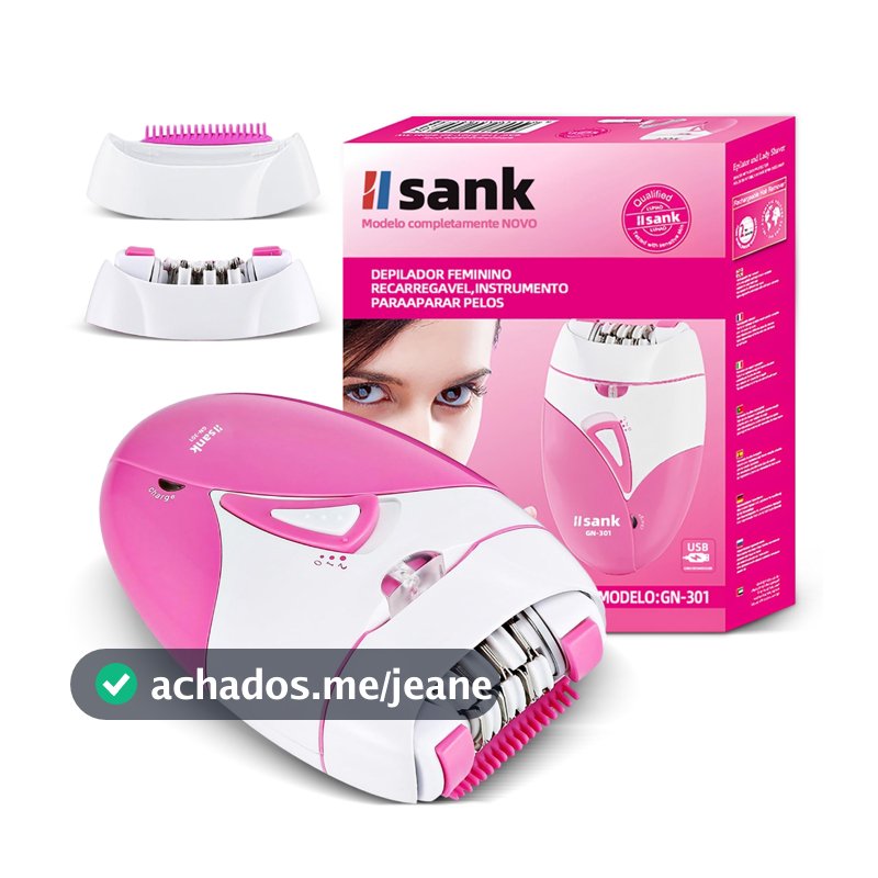 Depilador Feminino Recarregável Máquina Depilação Elétrico