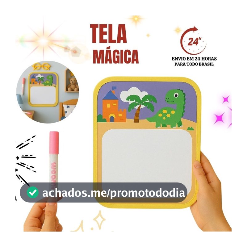 Coleção Agua Book Livro de Colorir Com Caneta/ Aquabook Tela Mágica DuteToys