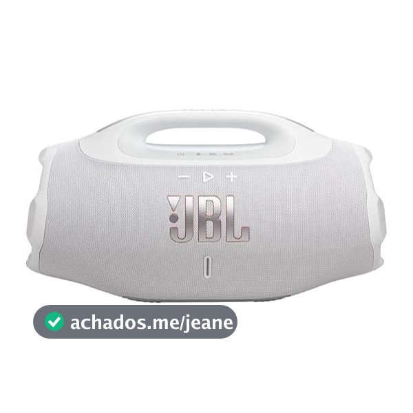 Caixa de Som JBL Boombox 4 Bluetooth AI Sound Boost Graves Personalizáveis Bateria de até 34h - IP68