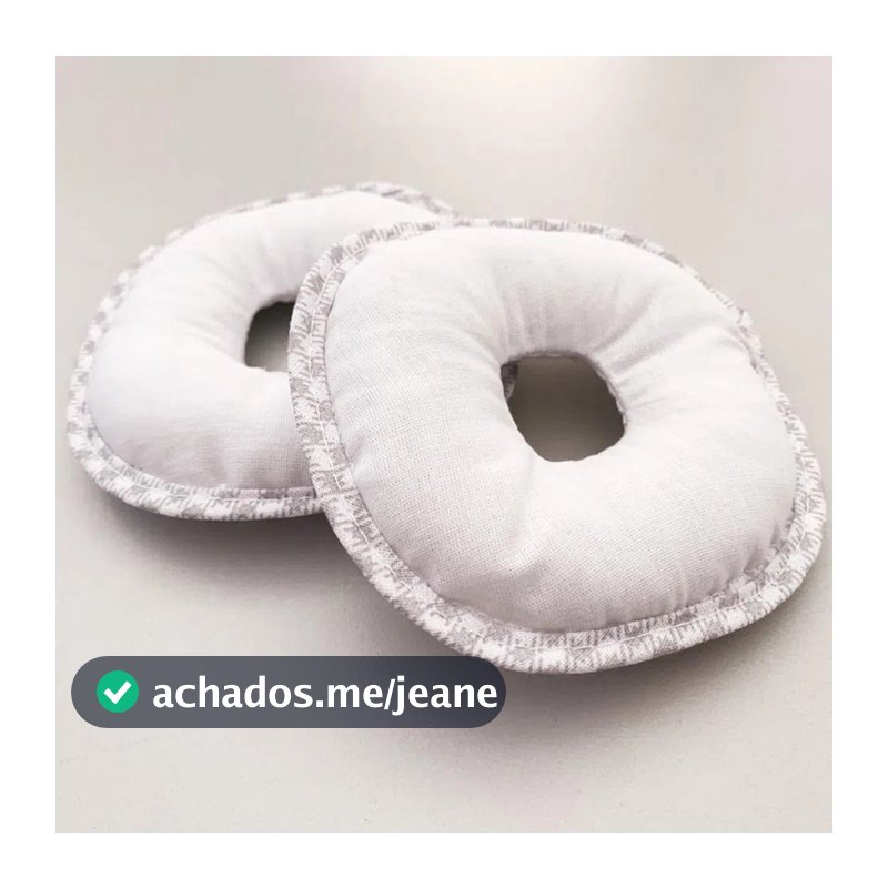 Rosquinhas De Amamentação Protetoras Para Seios 100% Algodão