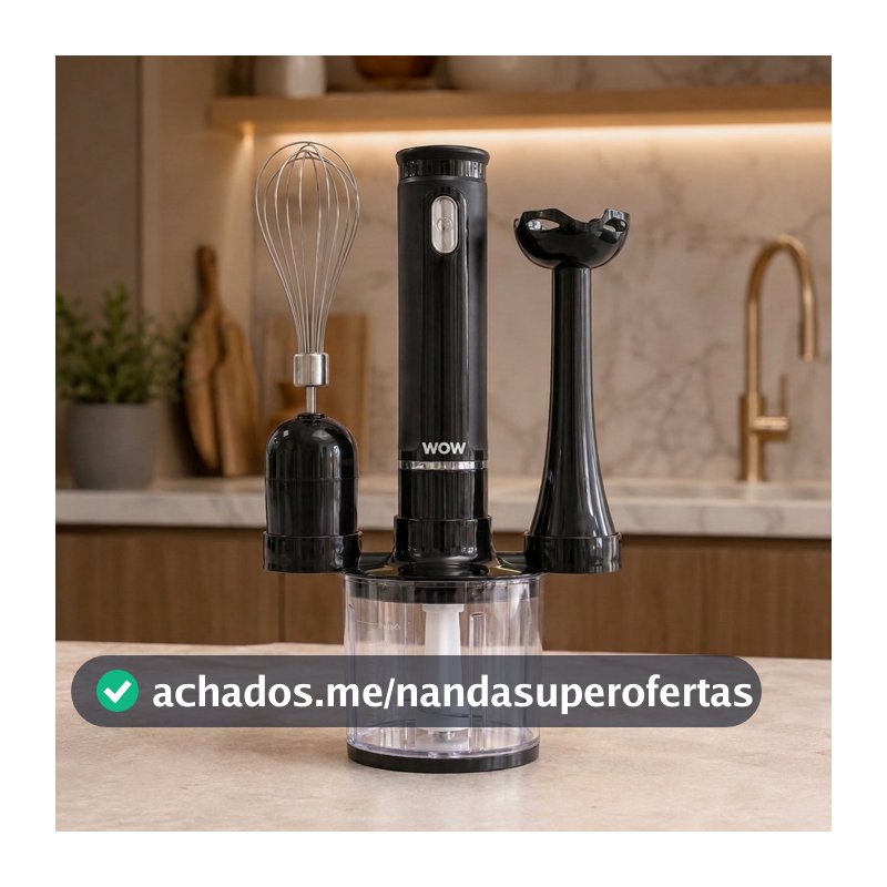 Mixer Vertical Processador De Alimento Turbo 110v