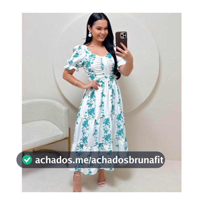 vestido feminino midi evangélico  forrado M G GG verão