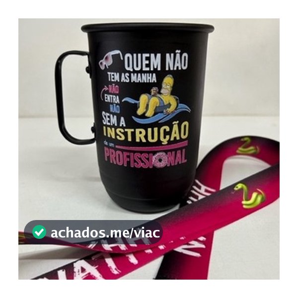 KIT 2, 3, 5 e 7 UNIDADES CANECA PERSONALIZADA COM TIRANTE
