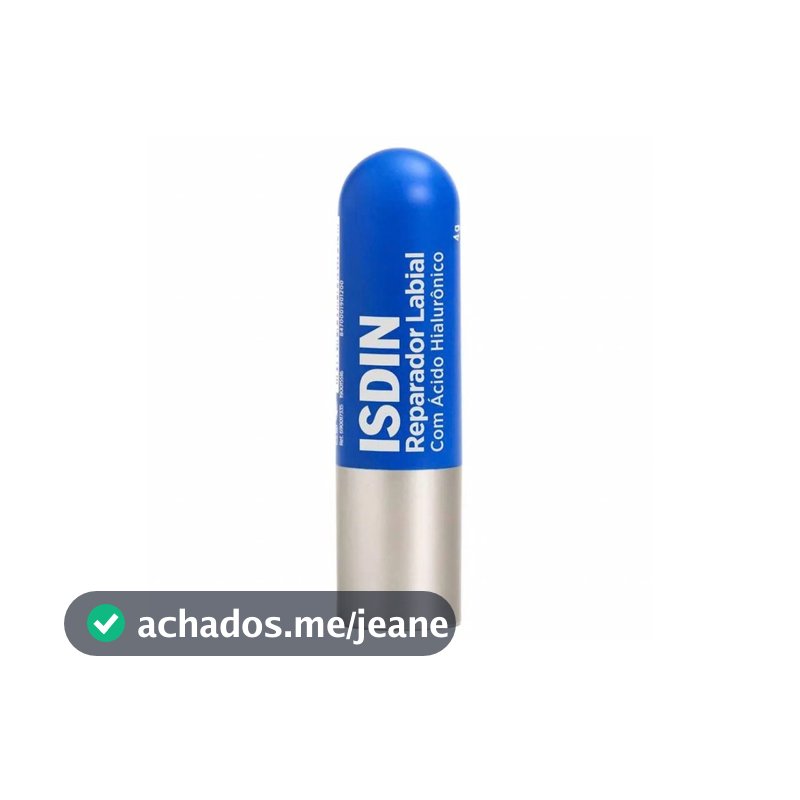 Reparador Labial Isdin com Ácido Hialurônico Stick 4g