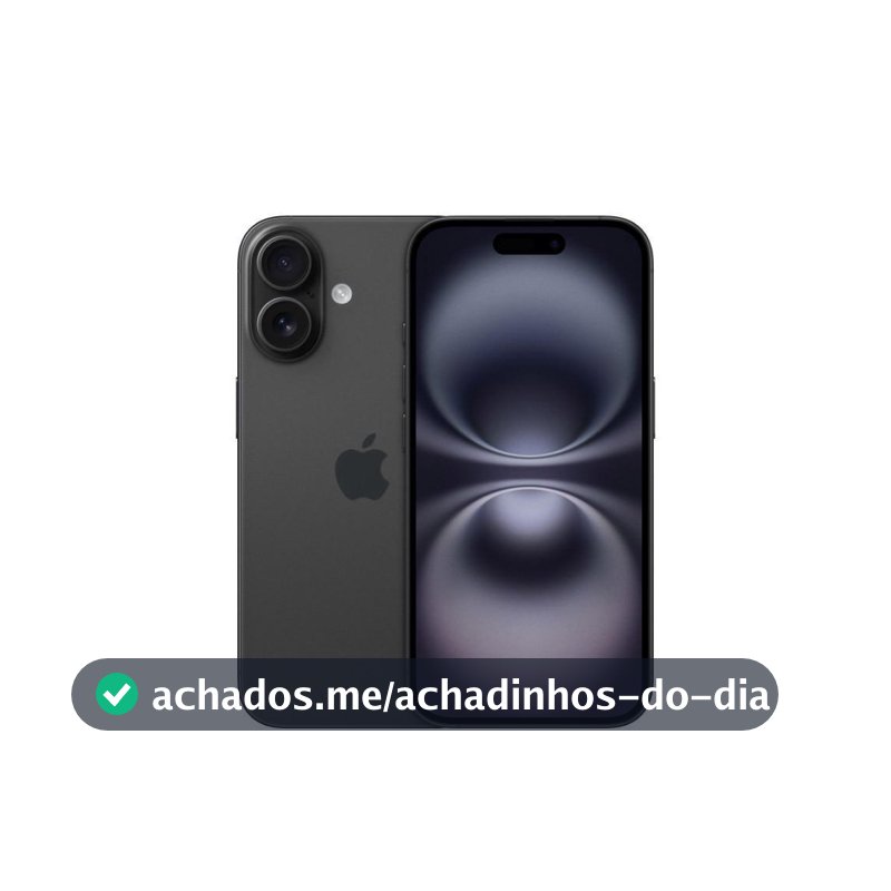 Apple iPhone 16 256GB Preto