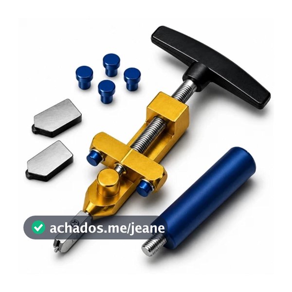 Riscador Manual Cortador De Vidro Cerâmica Porcelanato 2 em 1 para Azulejo Piso