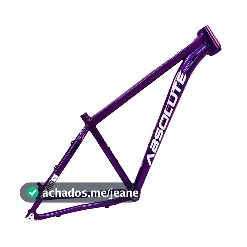 Quadro MTB Aro 29 Absolute Nero 5 Alumínio Cabeamento Interno Cor Roxa