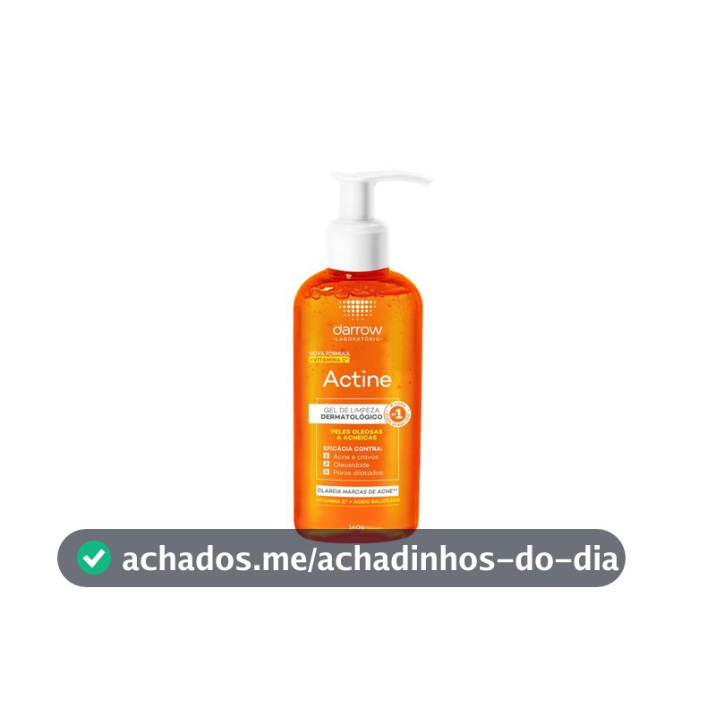 Darrow Actine Gel Facial de Limpeza 140g